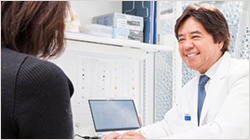 カウンセリングで希望する乳輪の大きさを確認し、手術方法を決定します